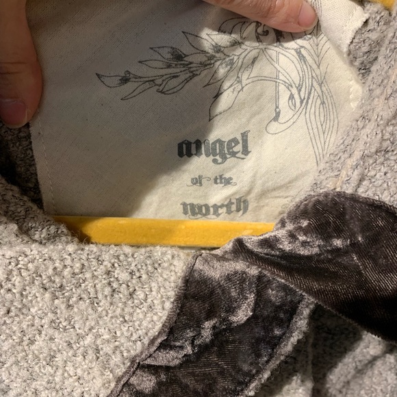 Anthropologie Angel of the North velveteen poncho - Picture 5 of 8